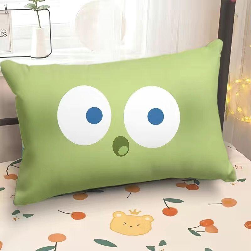 Funny Emoji Pillow, Rectangular Pillowcase, Home Sofa Decorative Pillow, Dormitory Bed Pillow Gift