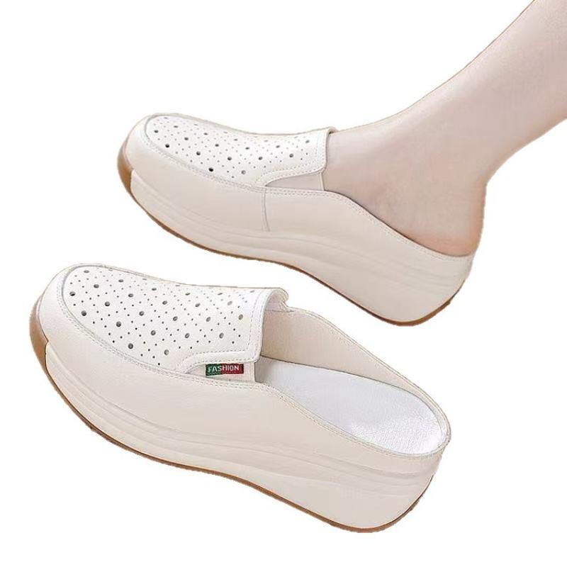 New Style Shoes - Large Size Flip-flops with Soft Sole and Rounded Toe - Women's Style