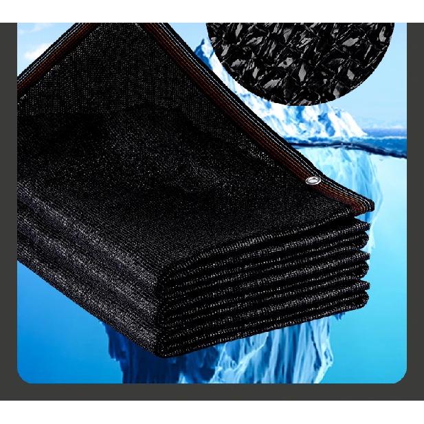 Black Shade Net Thickening Encryption Sunscreen Shading Net Balcony Courtyard Insulation Cloth Outdoor Plant Shading Network