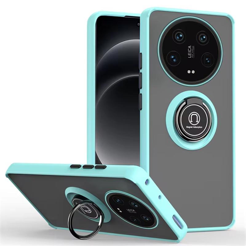 Magnetic Phone Case For Xiaomi mi 14 13T 13 Ultra Pro 11 Lite Shockproof Ring Holder Cases For Xiaomi 12T 12S 12 11T 10T Cover