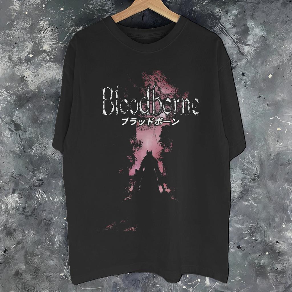 Unisexs Unisexs Bloodborne Hunter Game T Shirt Cotton Printed Tee Shirts Clothing Outfits