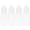 50 flaconi contagocce vuoti da 5 ml, flaconi per liquidi oculari comprimibili, con tappo e tappo