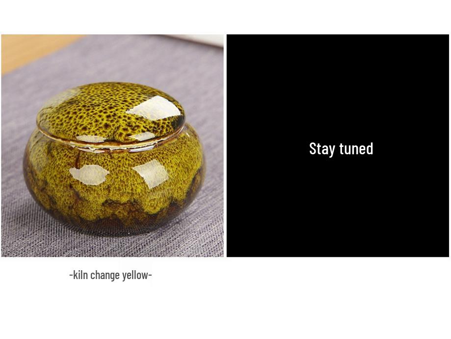 Rock Mountain Mini Sealed Tea Caddy & Makeup Dispenser: Scented Powder Bottle, Face Cream, Lipstick, Rouge Powder Box