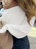 Asymmetrical Off-the-Shoulder Sweater - Elegant European & American Design 2026 Collection