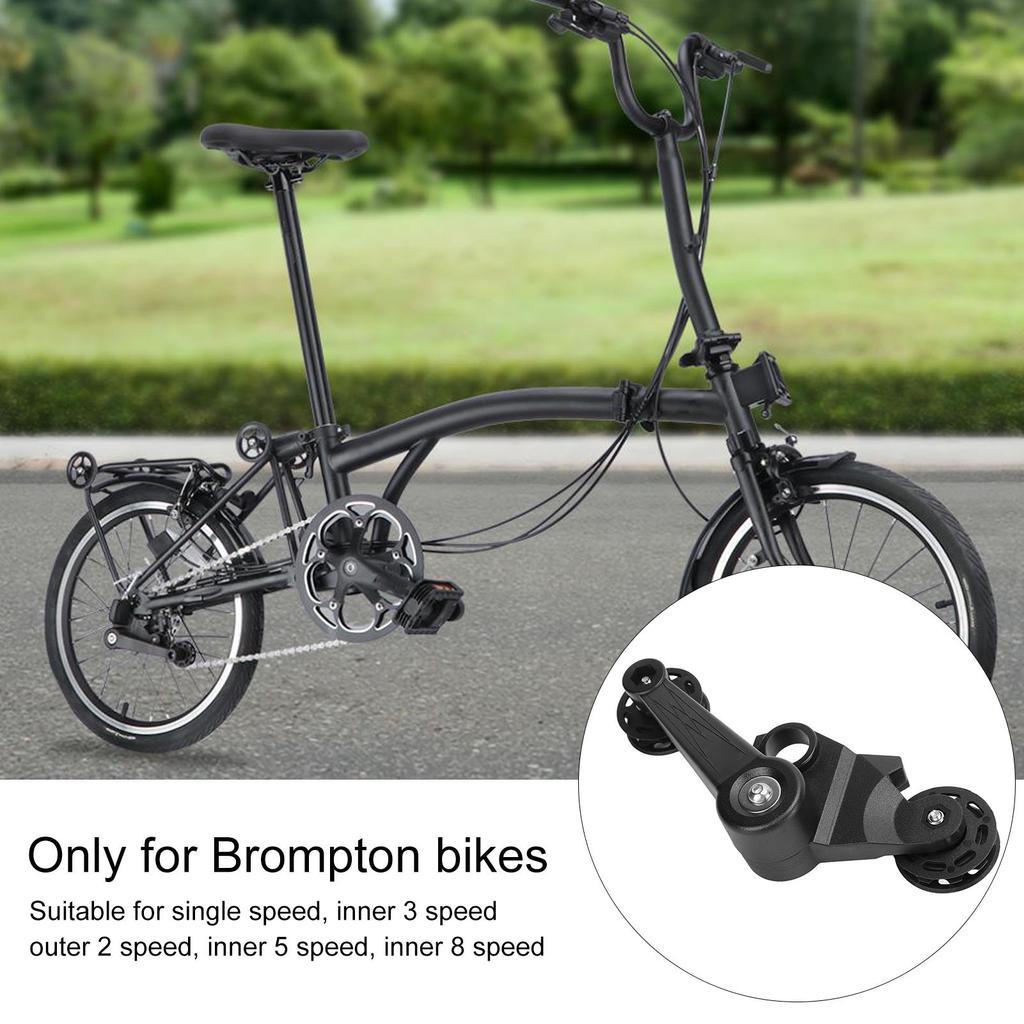 Bike Speed Tensioner PC Engineering Plastics Single Speed 2 To 3 Speed Bike Single Speed Adjuster for Outdoor Riding