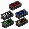 Digital Voltmeter DC 4.5V To 30V Digital Voltmeter Voltage Panel Meter Red For 6V 12V Electromobile Motorcycle Car