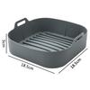 Silicone Air Fryer Baking Pan Liners with Handles Food-Grade Silicone Oven Liner Non-Stick Reusable Airfryer