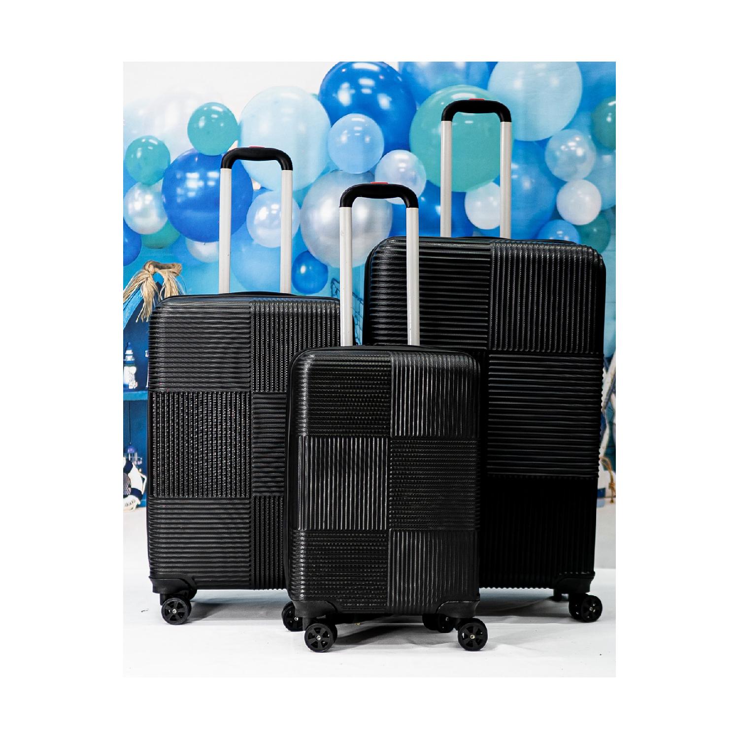 

Набор чемоданов из 3 предметов (4 колеса)