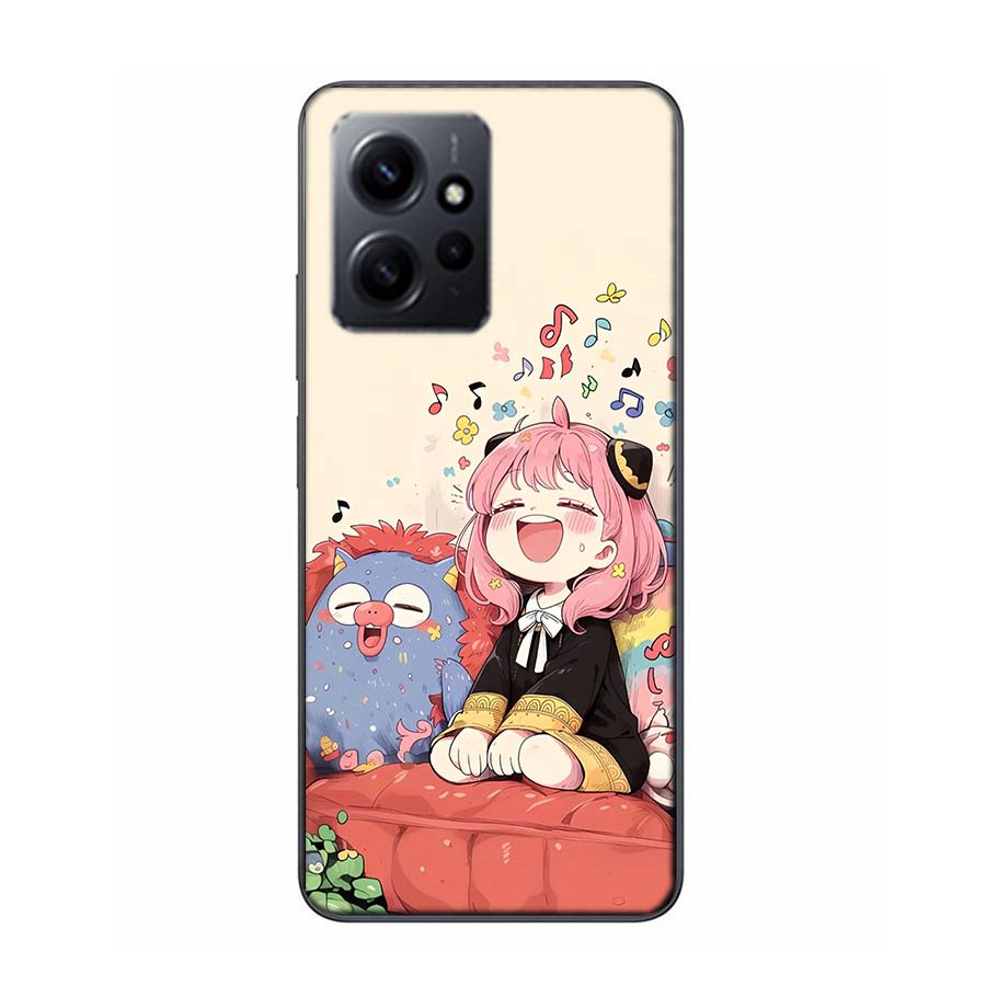 

Anya Forger Mind Reading Phone Case For Redmi Note 14 15 Pro 5G 13 12 Pro Plus 11 11T 11E 11S 10 Pro 10S 9 9S Cover Cell Clear T Redmi Note 9