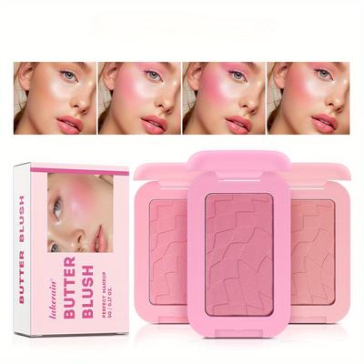 Butter Blush Cream Hellt den Teint auf und verbessert ihn. Hervorheben und Konturieren. Matte Blush Cream Rouge ist für alle Hauttypen geeignet.