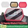 2Pcs Display Screen Silicone Protection Case for Segway Ninebot ZT3/ZT3 Pro Electric Scooter Dashboard Screen Waterproof Cover