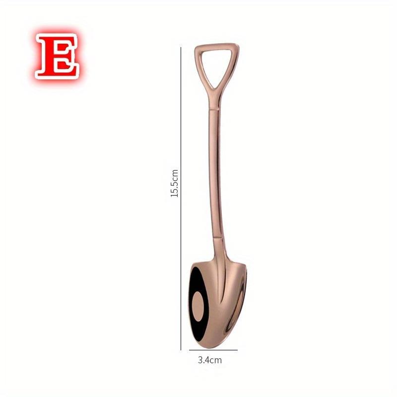 1PC Creative Shovel Spoon Stainless Steel Spoon Household Watermelon Scoop Dessert Ice Cream Scoop