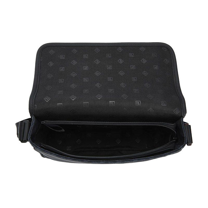 Fila Heritage Fabric, PU Crossbody Bags Regular Men's Jet Black F13M628110FBK
