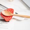 Kitchen Utensils Accessory Ceramic Mushroom Spoon Holder Cartoon Large Size Spatula Holder Heat-resistant Chopstick Rest Gift