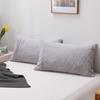Nordic Milk Velvet Pillowcase Solid Color Simple Pillow Case Home Bedroom Rectangle Pillows Cover Pillow Cases Home Decoration