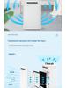 Smart Indoor Air Purifier with Humidification for Office – Eliminates Smog, Smoke, Odors, Bacteria, Allergens, and Releases Negative Ions