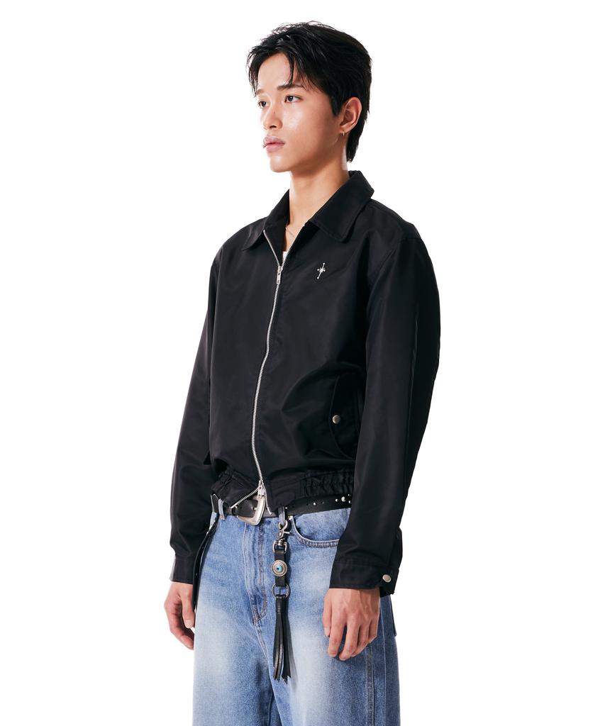 Iugamakaras Nylon Bomber Jacket (Black)