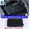 Accessories Engine Battery Full Protect Positive Negative Electrode Waterproof Dustproof Cover Kit For Skoda Kodiaq 2017 -