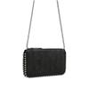 New Chain Small Square Bag Fashion Rivets Decorated Black All-in-one Crossbody Bag