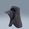 Spring and Summer Fishing Hat Outdoor Climbing Fishing Face and Neck Protection Integrated Sun Hat Sun Hat