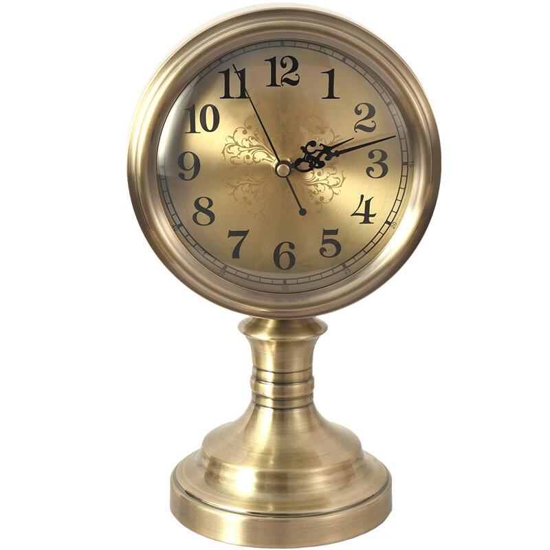 Polaris Retro Metal Quartz Desk & Wall Clock