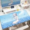 HD Printing Frieren At the Funeral Mousepads Anti-Slip Rubber Bottom Mousepad Large Size Esports Games Office Desk Pad Table Mat