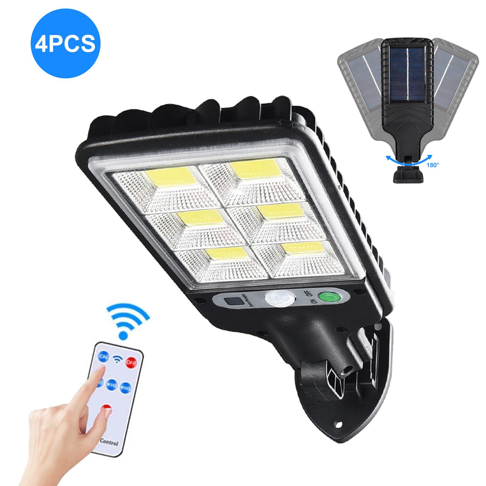 

Solar Wall Lamp 72COB Motion Sensor Lights Waterproof Outdoor Street Lamp Remote Control for Garden, Patio, Landscape