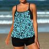 2025 European & American Stylish Slimming Women's Tankini Swimsuit