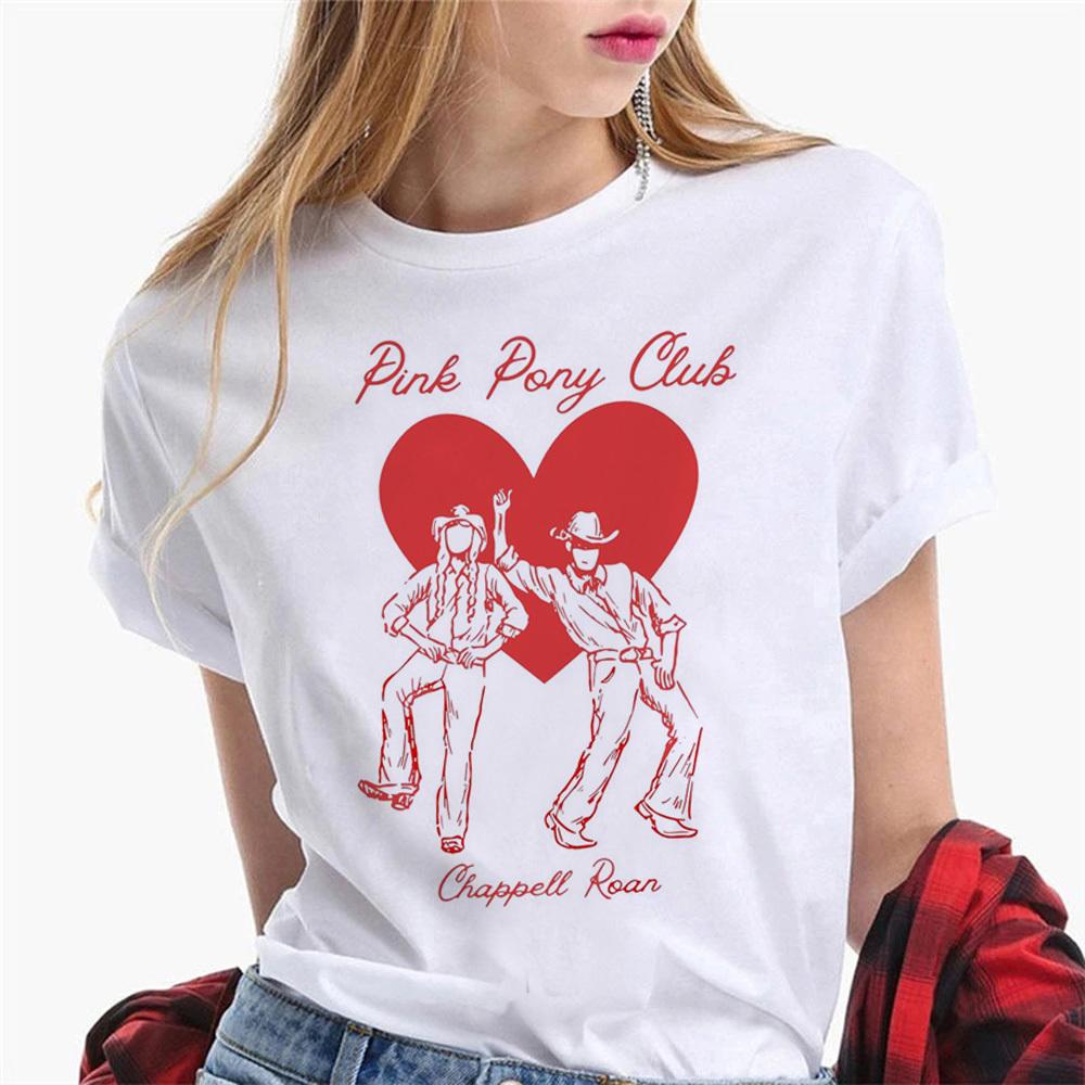 Chappell Roan t shirt girl Retro 80s Grunge harajuku Comfortable t shirt 2000s Psychedelic Comfortable Punk Vintage Digital