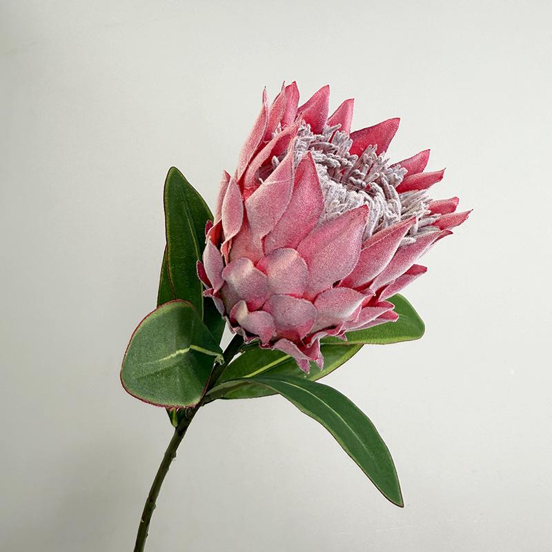 Large Artificial Artichok Flower Decoration High Quality Simulated Emperor Flower South African Bodhi Flower Wedding Home Decors