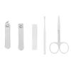 5Pcs Nail Clipper Set Stainless Steel High Sharpness Wide Application Manicure Set for Finger Nail