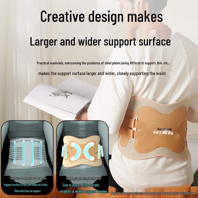 Lightweight Breathable Lumbar Support Waist Brace