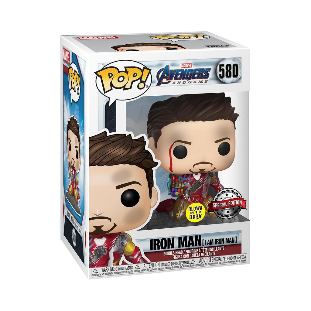 Funko Pop! Avengers: Endgame: I Am Iron Man Deluxe Vinyl Figure [Parallel Import]