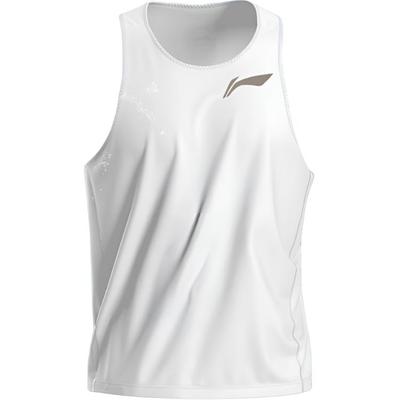 Li Ning Football Tank Top Men's White YVSV025-1