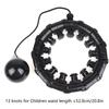 Weighted Fit Exercise Circle Infinity Fitness Hoop With Detachable Knots For Adults Children Weight Loss And Exercise