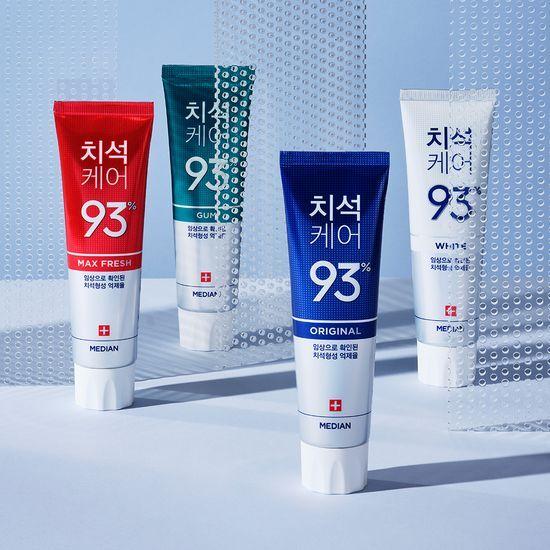 Median Tartar and Bad Breath Toothpaste 120g*3