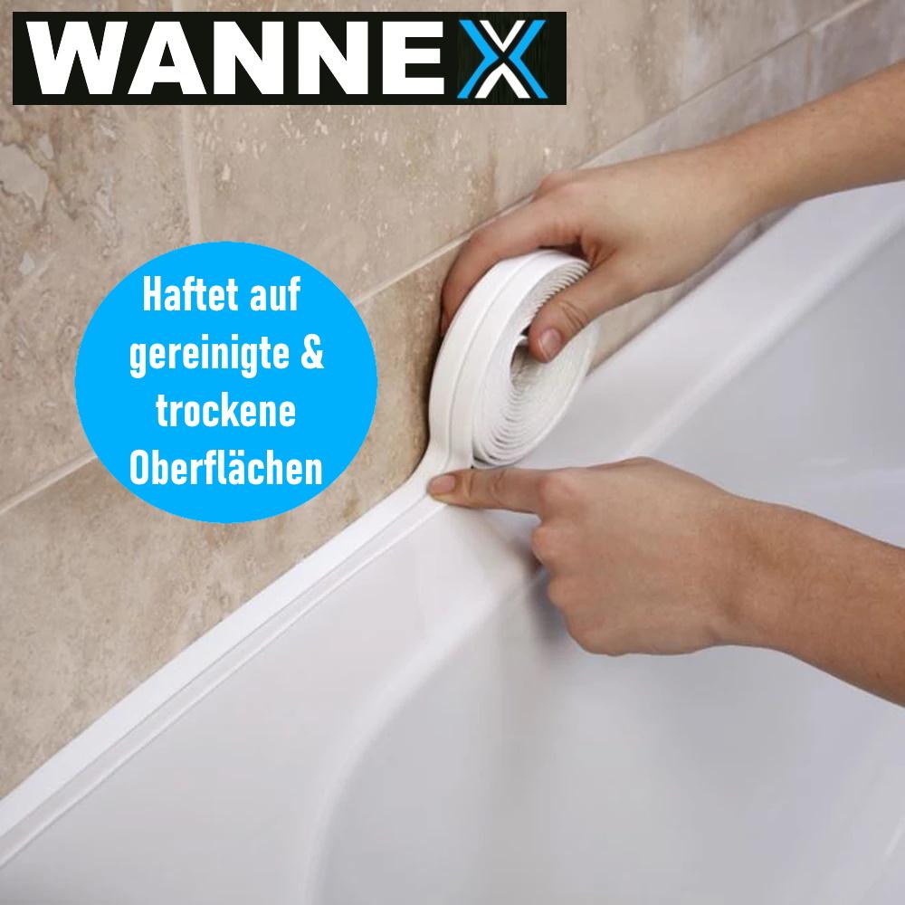 WANNEX Bath Sealing Tape Bathroom Bathtub Shower Self-Adhesive 5m