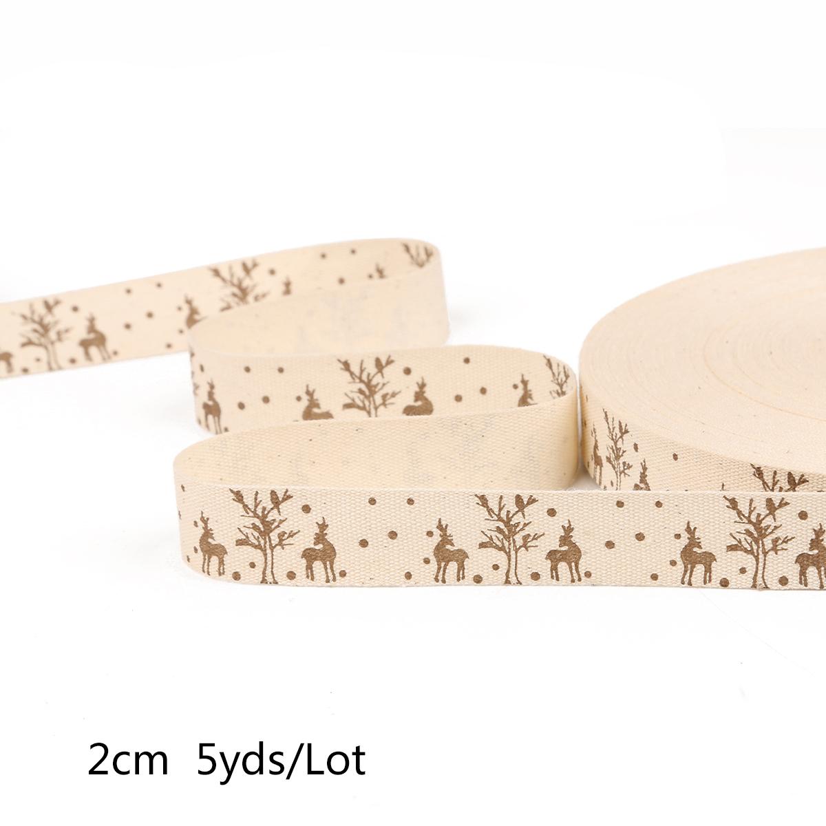 

Хлопковая лента ручной работы, дизайнерская печатная лента для одежды, швейная ткань, сделай сам, свадебное, рождественское украшение 02 10mm