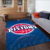 Detroit-Pistons Logo  Carpet, Kitchen Rugs, Yoga Mat, Non-Slip Mats, Rug for Bathroom, Living Room Bedroom, Camping Rugs Christmas Gift