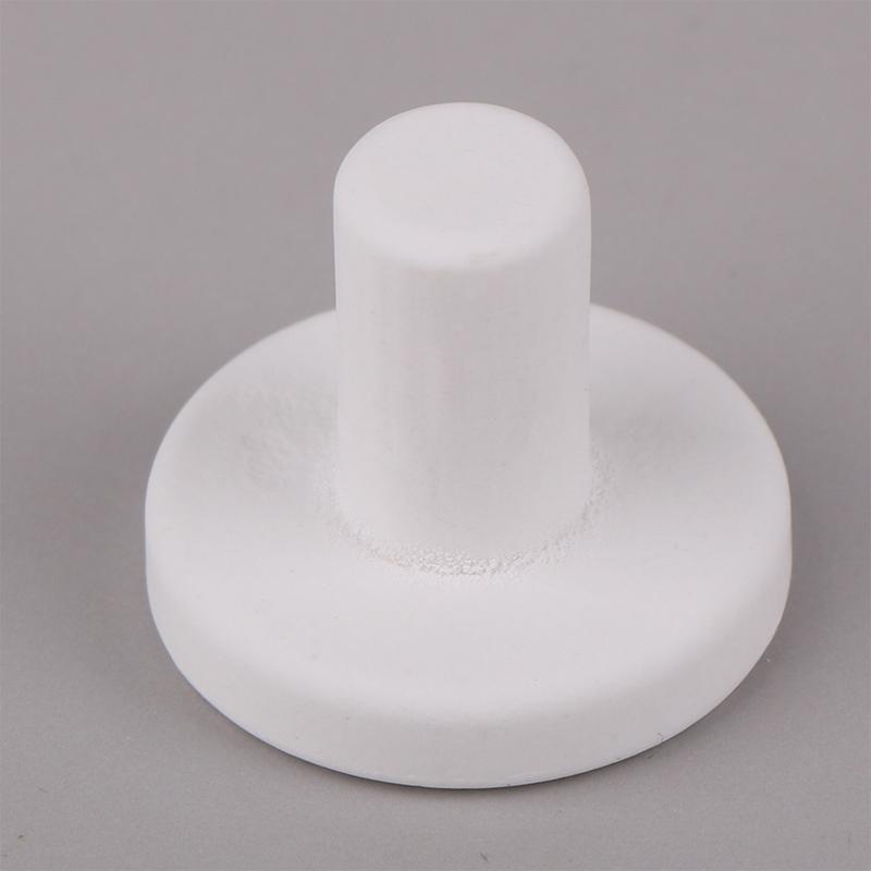 Fish Tank Coral Base T Shaped Aquarium Coral Support Ceramic Stand Plug Reproduction Base Coral Frag Rack