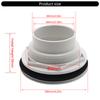 Portable Odor Resistant Shower Drain Plastic Floor Drain for Kitchen Supplies Sinks and Bathroom Basins Home Accessory