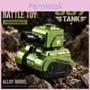 Military Tank Toy For Kids Alloy Rebound Shooting Model With Scene Simulation For Boys