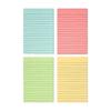Large Colored Sticky Notes for Students - Reusable Adhesive Notes for Messages and Reminders