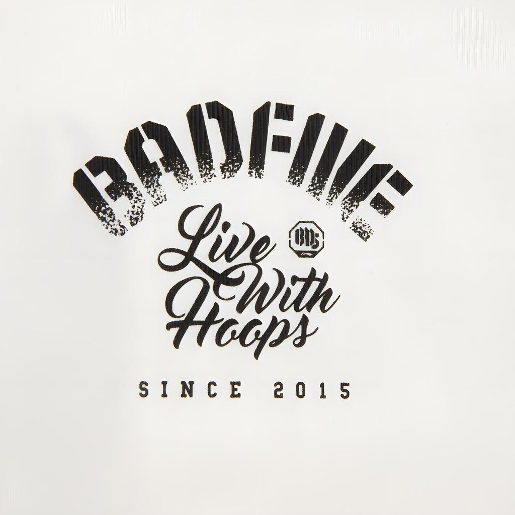 Li-Ning Badfive Letter Round Neck Comfortable Breathable Versatile Short Sleeve T-Shirt Men Tops Off-White AHSV697-1