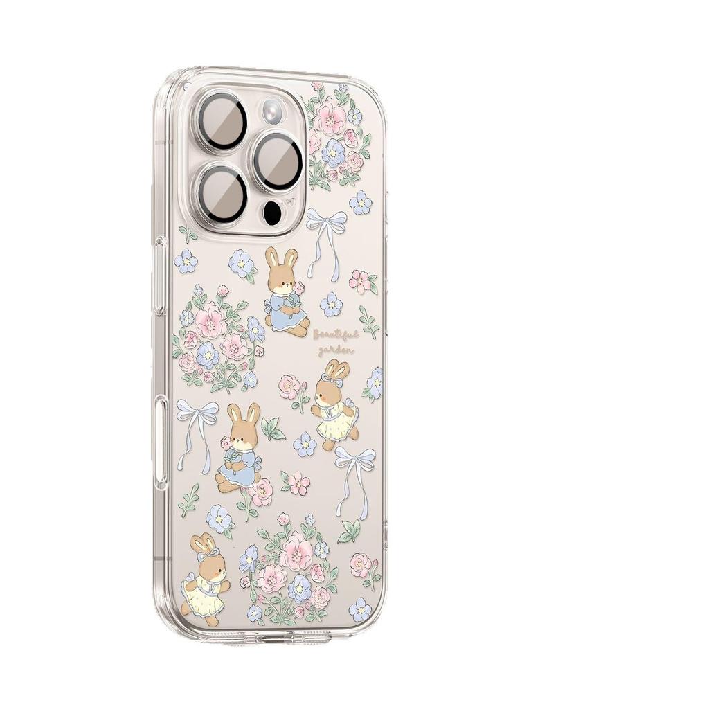 Compatible iPhone 17 Pro Max Case with Lens Film and All-Inclusive Buttons for iPhone 16 Pro