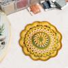 Mandala Pattern Coasters Set DIY Material Package Handmade Mandala Ceramic Cup Coaster for Adults Kids Women Men Complete Kit