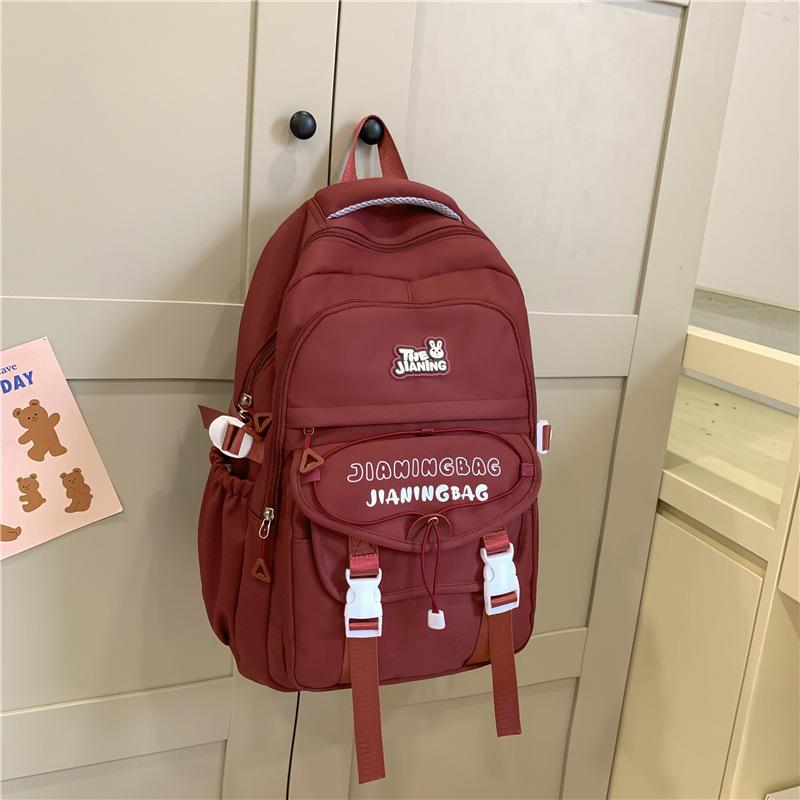 Junior High School Students Large Capacity Schoolbag Senior High School Student Backpack Computer Travel Backpack