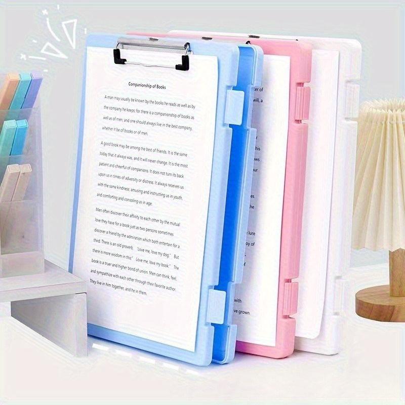 A4 Plastic Folder Organizer,Multifunctional Writing Pad for Exam Document,Music Score,Office,Ideal for Student and Professional.