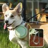 Portable Collapsible Bowl for Colorful Macarons, Suitable for Outdoor Travel with Cats and Dogs, A Hanging Rubber Bowl for Pet Drinking and Feeding