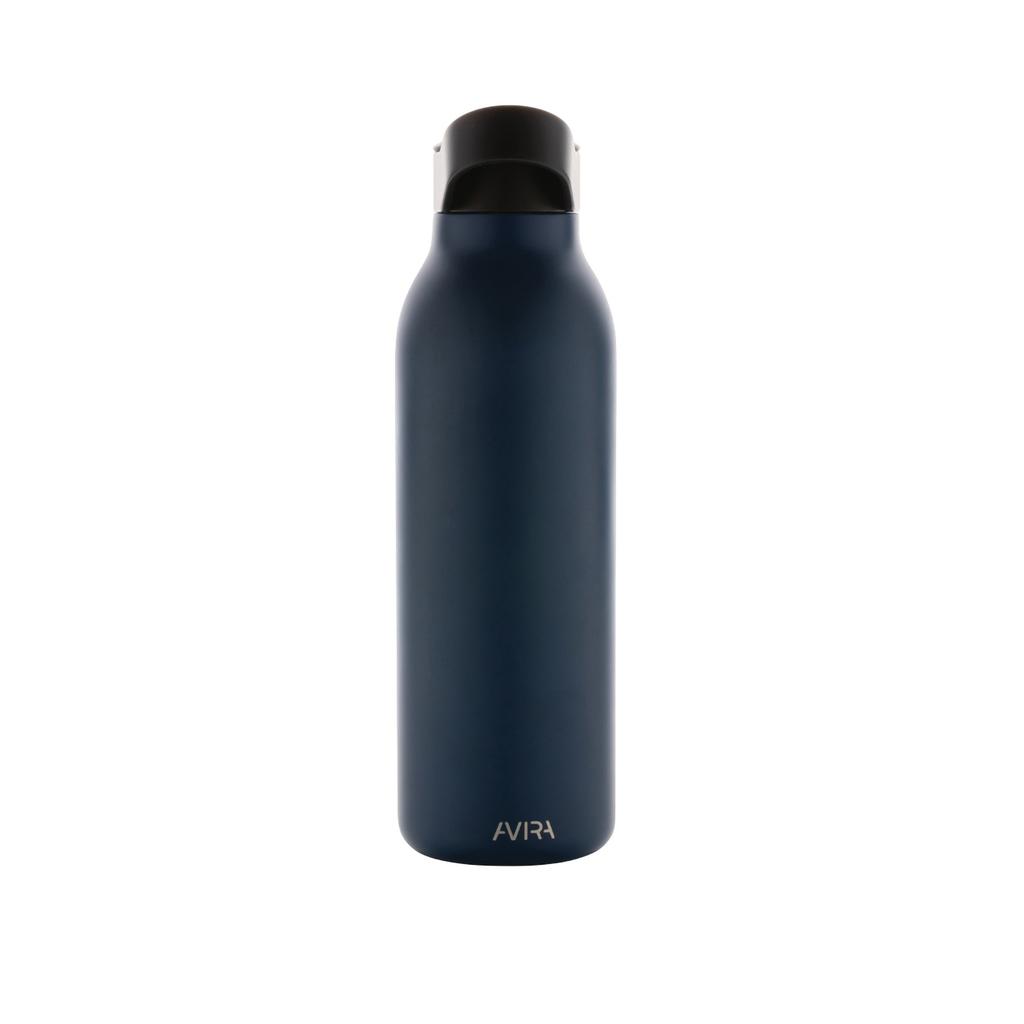 Avira Ara Flip Top Recycled Stainless Steel 500ml Water Bottle